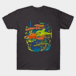 neon fish T-Shirt